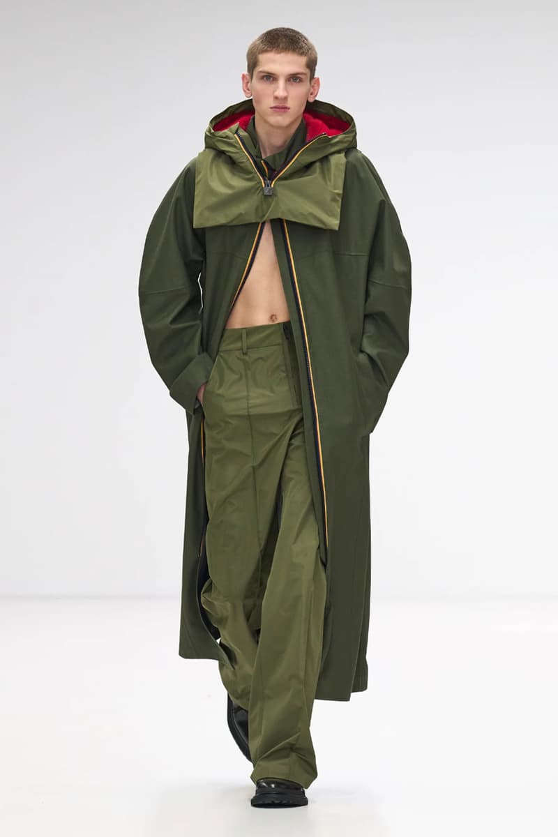 K-Way Fall/Winter 2024 Collection Milan Fashion Week Men's Runway Images