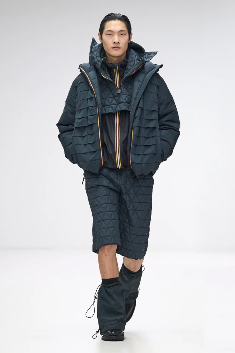 K-Way Fall/Winter 2024 Collection Milan Fashion Week Men's Runway Images