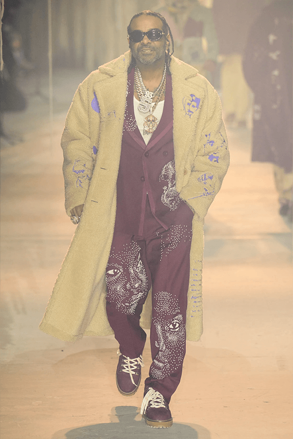 Kidsuper Fall Winter 2024 Paris Fashion Week menswear runway show Colm Dillane