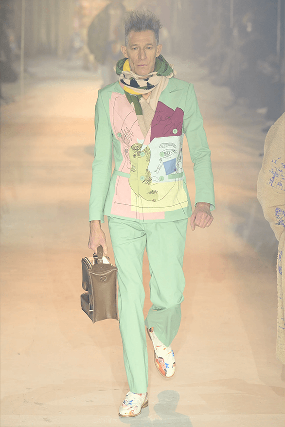 Kidsuper Fall Winter 2024 Paris Fashion Week menswear runway show Colm Dillane