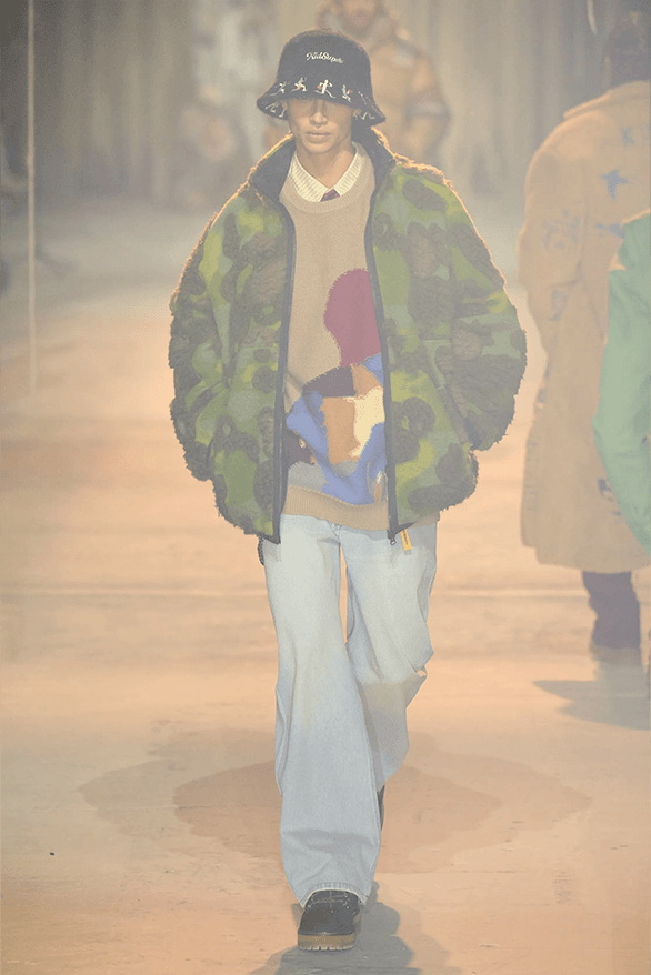 Kidsuper Fall Winter 2024 Paris Fashion Week menswear runway show Colm Dillane