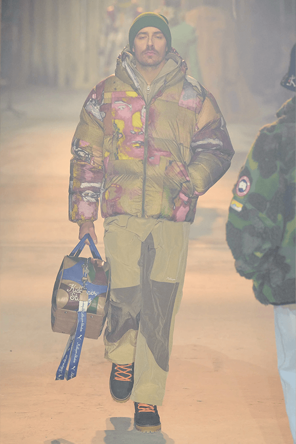 Kidsuper Fall Winter 2024 Paris Fashion Week menswear runway show Colm Dillane