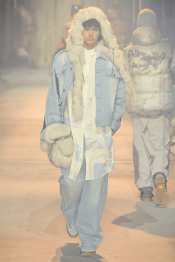 Kidsuper Fall Winter 2024 Paris Fashion Week menswear runway show Colm Dillane