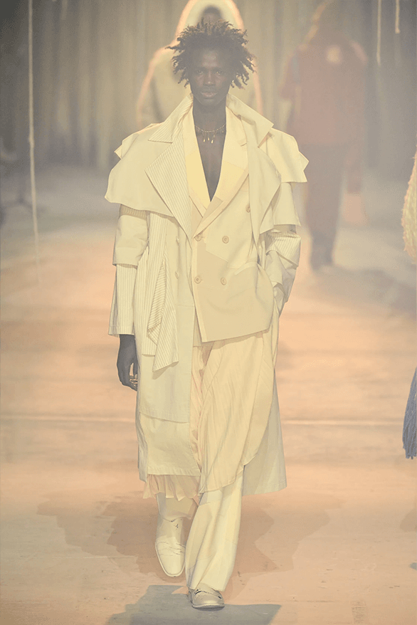 Kidsuper Fall Winter 2024 Paris Fashion Week menswear runway show Colm Dillane