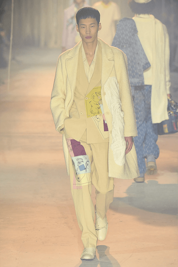 Kidsuper Fall Winter 2024 Paris Fashion Week menswear runway show Colm Dillane