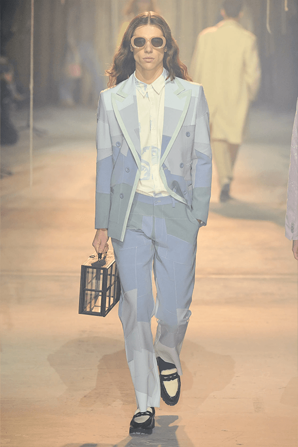 Kidsuper Fall Winter 2024 Paris Fashion Week menswear runway show Colm Dillane