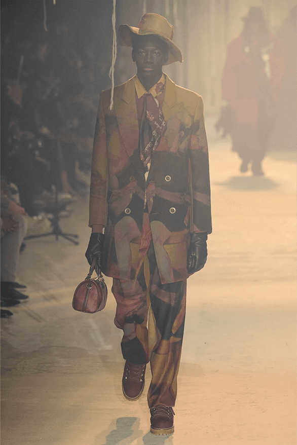 Kidsuper Fall Winter 2024 Paris Fashion Week menswear runway show Colm Dillane