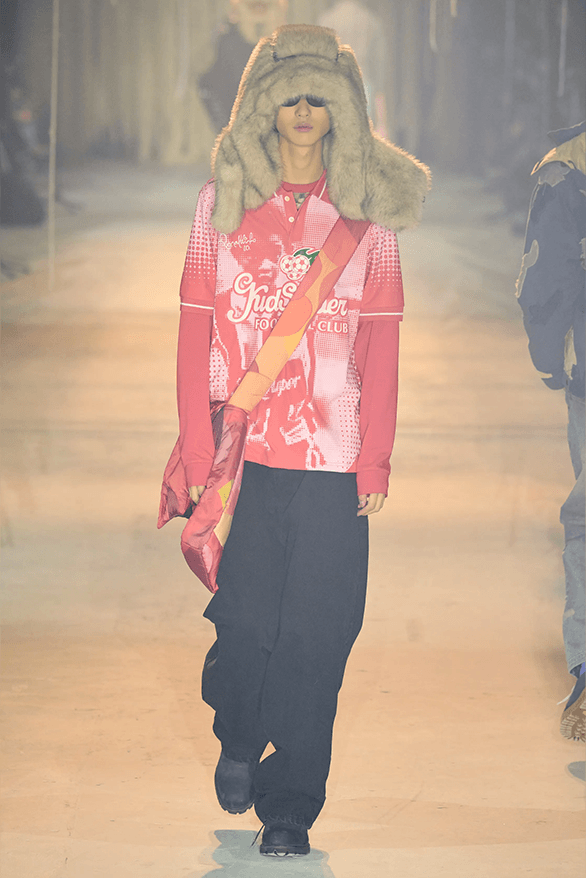Kidsuper Fall Winter 2024 Paris Fashion Week menswear runway show Colm Dillane