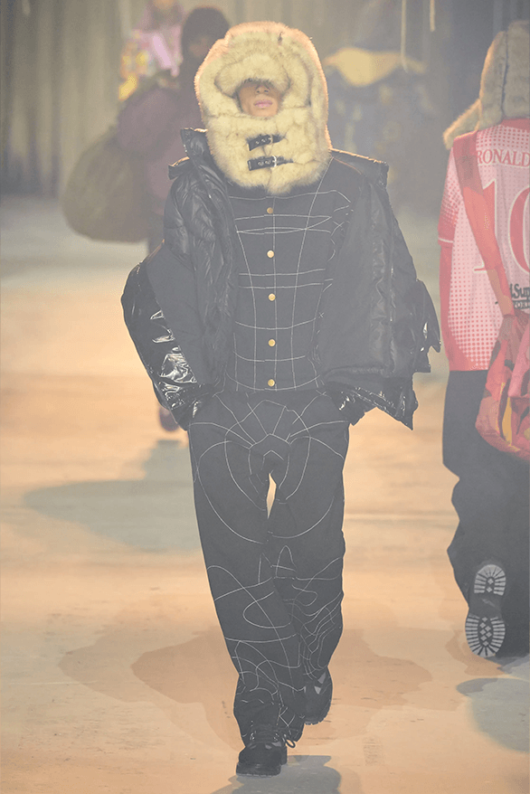 Kidsuper Fall Winter 2024 Paris Fashion Week menswear runway show Colm Dillane