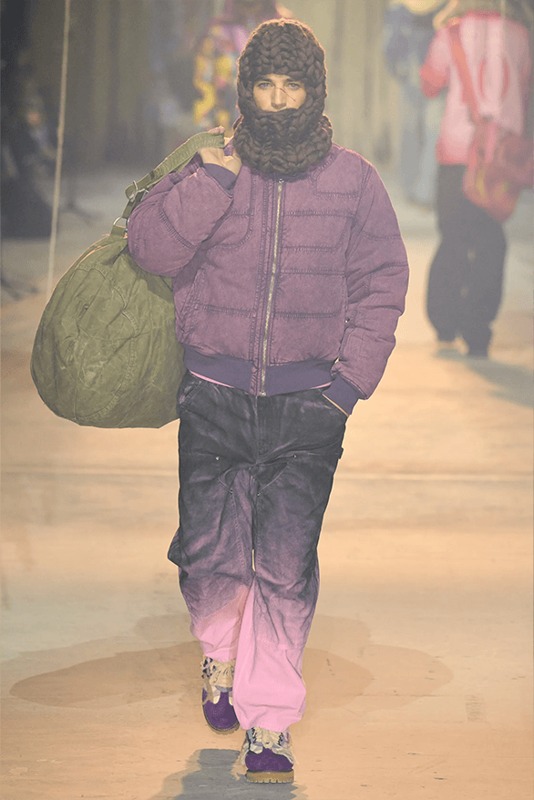 Kidsuper Fall Winter 2024 Paris Fashion Week menswear runway show Colm Dillane