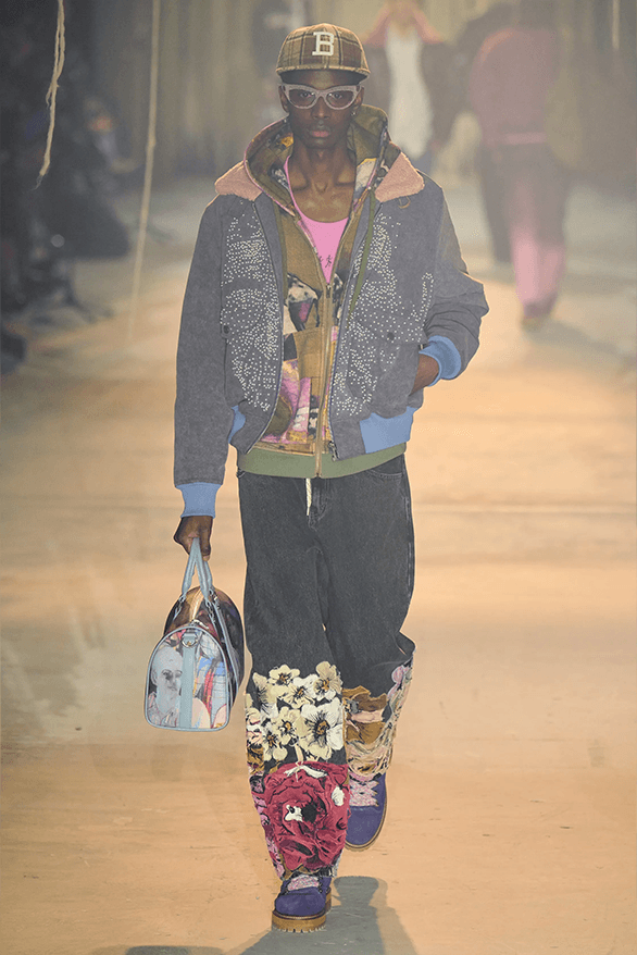 Kidsuper Fall Winter 2024 Paris Fashion Week menswear runway show Colm Dillane