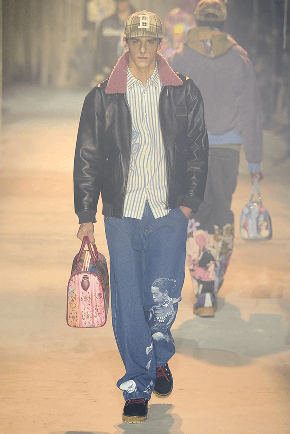 Kidsuper Fall Winter 2024 Paris Fashion Week menswear runway show Colm Dillane