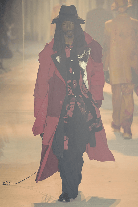 Kidsuper Fall Winter 2024 Paris Fashion Week menswear runway show Colm Dillane