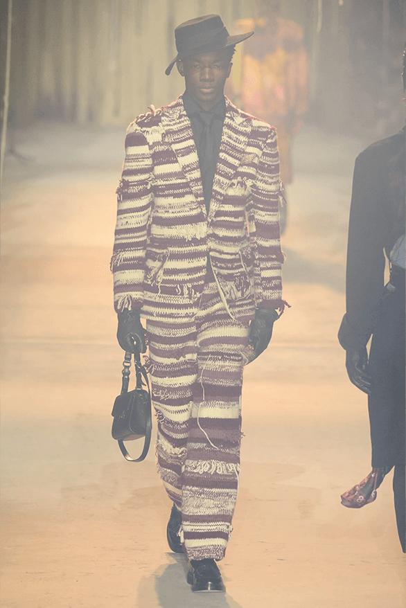 Kidsuper Fall Winter 2024 Paris Fashion Week menswear runway show Colm Dillane