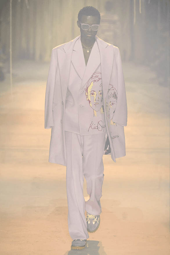 Kidsuper Fall Winter 2024 Paris Fashion Week menswear runway show Colm Dillane