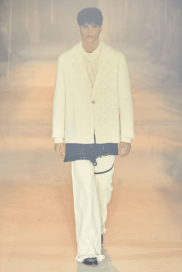 Kidsuper Fall Winter 2024 Paris Fashion Week menswear runway show Colm Dillane