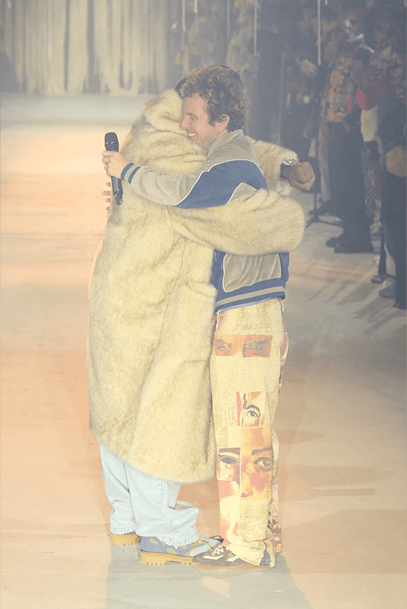Kidsuper Fall Winter 2024 Paris Fashion Week menswear runway show Colm Dillane