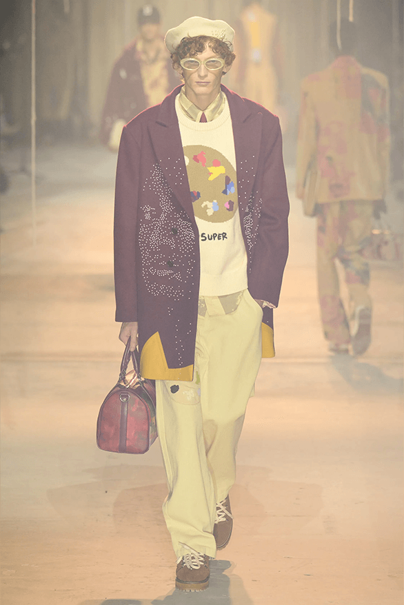 Kidsuper Fall Winter 2024 Paris Fashion Week menswear runway show Colm Dillane