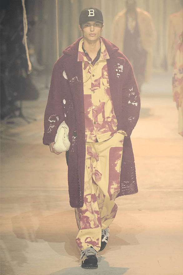 Kidsuper Fall Winter 2024 Paris Fashion Week menswear runway show Colm Dillane