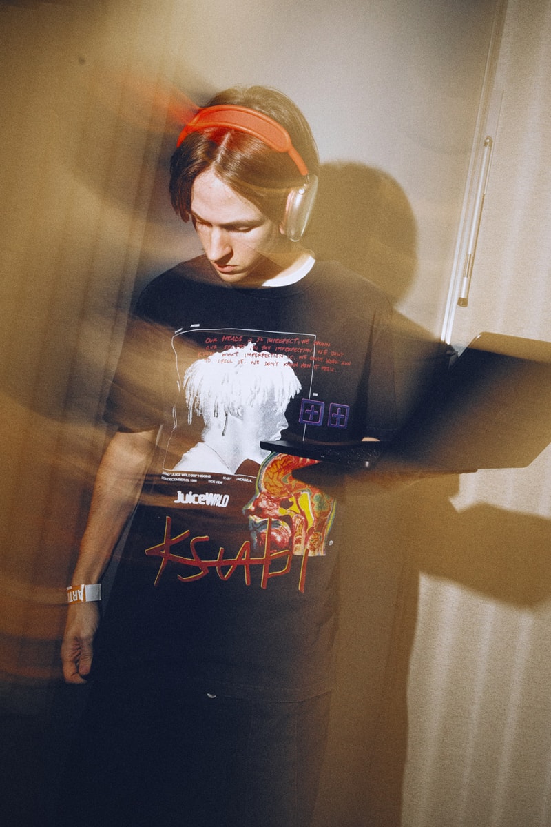 Juice Wrld's Friends and Collaborators Front KSUBI's Second denim lucid dreams single track song soundcloud legend rip goat Capsule With 999 Club polo g ski mask the slump god campaign release dj scheme haan producer the party never ends album drop