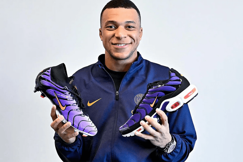 Kylian Mbappé Unveils the Nike Mercurial TN for 25th Anniversary of Air Max Plus