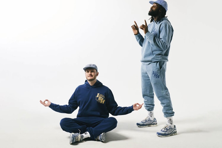 Lapstone & Hammer Dips ASICS and Standard Issue Classics in Shades of Indigo