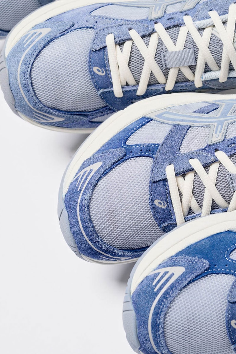 Lapstone & Hammer Dips ASICS and Standard Issue Classics in Indigo gel nyc model drop release philly philadelphia pa price hand dyed blue champion stonewash pennsylvania stonewash capsule collab 1130 silhouette dip dye