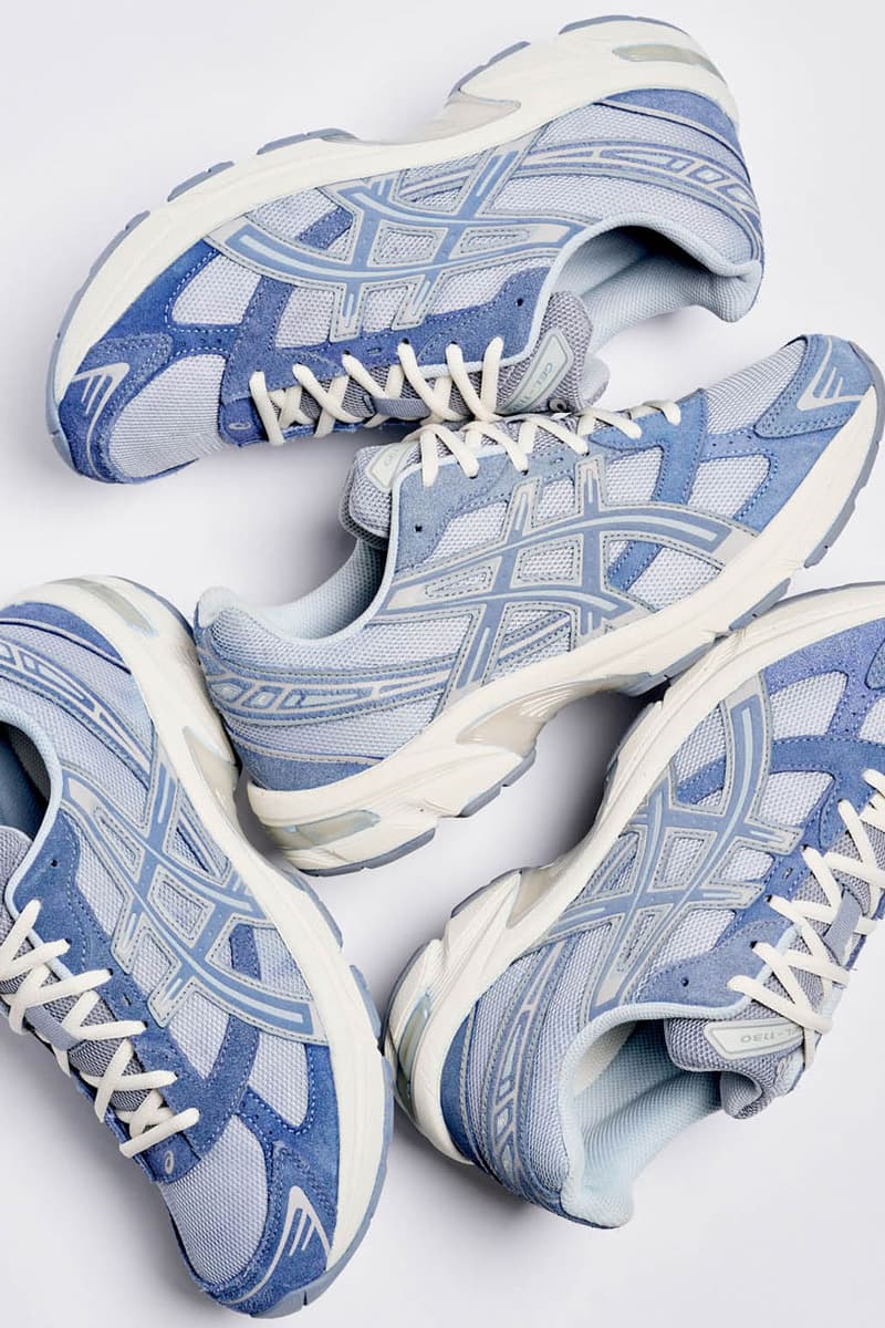 Lapstone & Hammer Dips ASICS and Standard Issue Classics in Indigo gel nyc model drop release philly philadelphia pa price hand dyed blue champion stonewash pennsylvania stonewash capsule collab 1130 silhouette dip dye