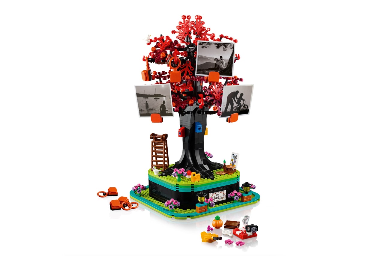 lego ideas family photographs builer set adult home decor show images our family plate fall foliage