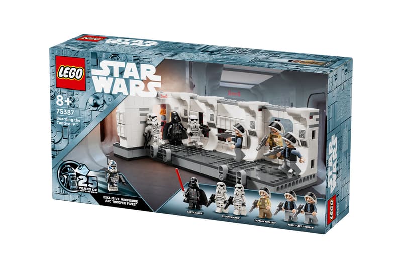 LEGO Star Wars 25th Anniversary Sets Release Date info store list buying guide photos price Millennium Falcon 75375 tantive iv 75376 invisible hand 75377 boarding the tantive iv 75387 r2 d2 75379