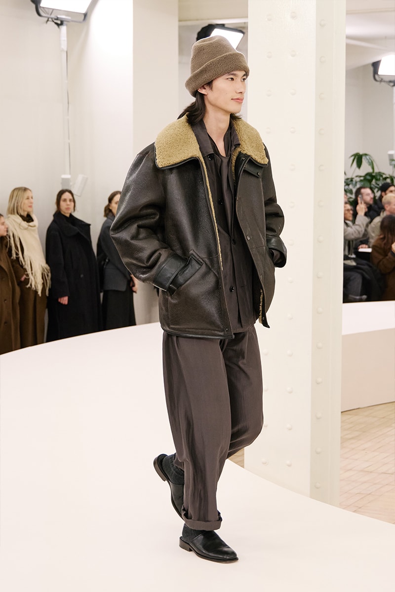 Lemaire Fall Winter 2024 Paris Fashion Week menswear Christophe Lemaire runway show LEMAIRE FW24 Is All About Ethereal Elegance sarah-linh tran 