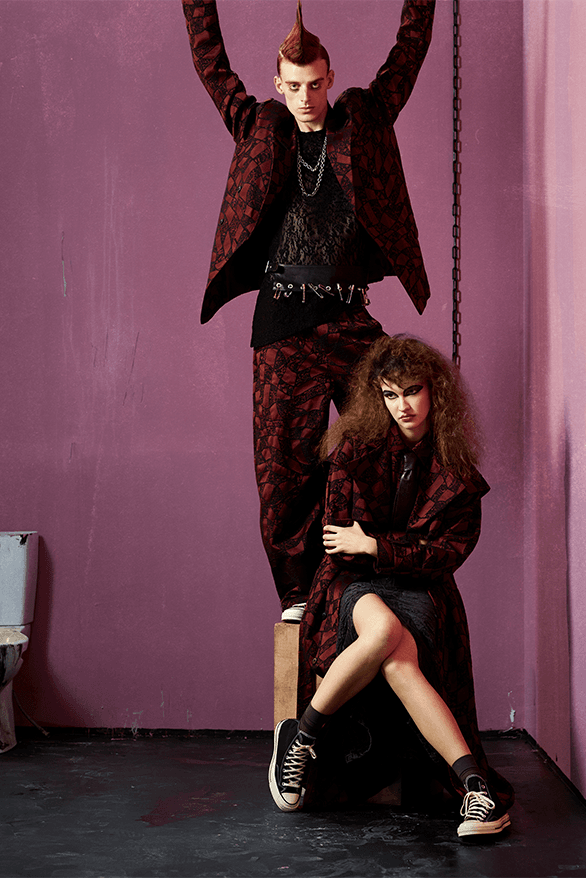 Les Benjamins Fall Winter 2024 Eastern Punk Collection menswear womenswear bunyamin aydin lamia Istanbul turkey