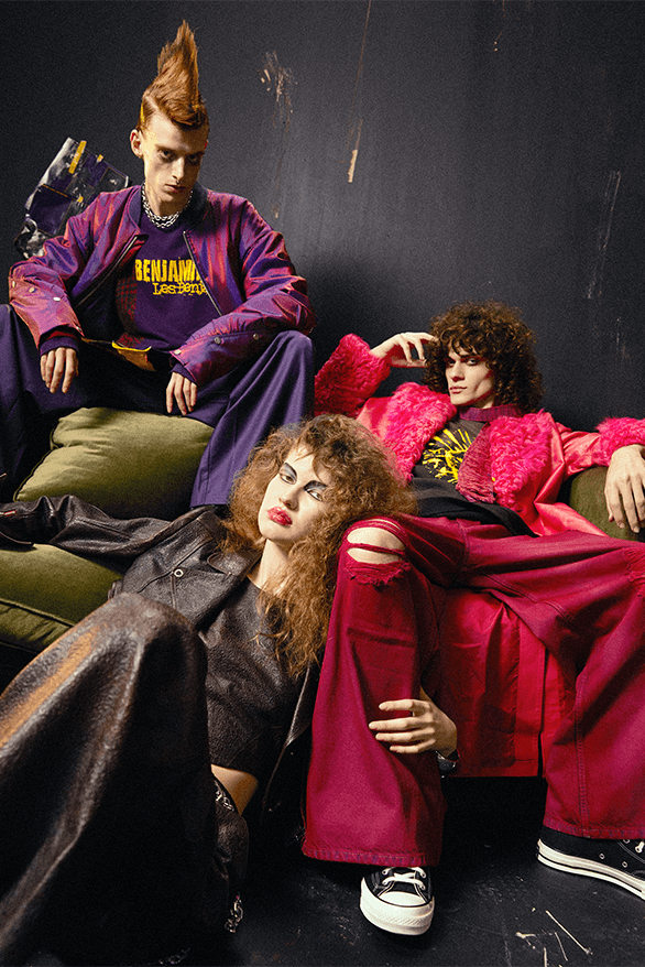 Les Benjamins Fall Winter 2024 Eastern Punk Collection menswear womenswear bunyamin aydin lamia Istanbul turkey