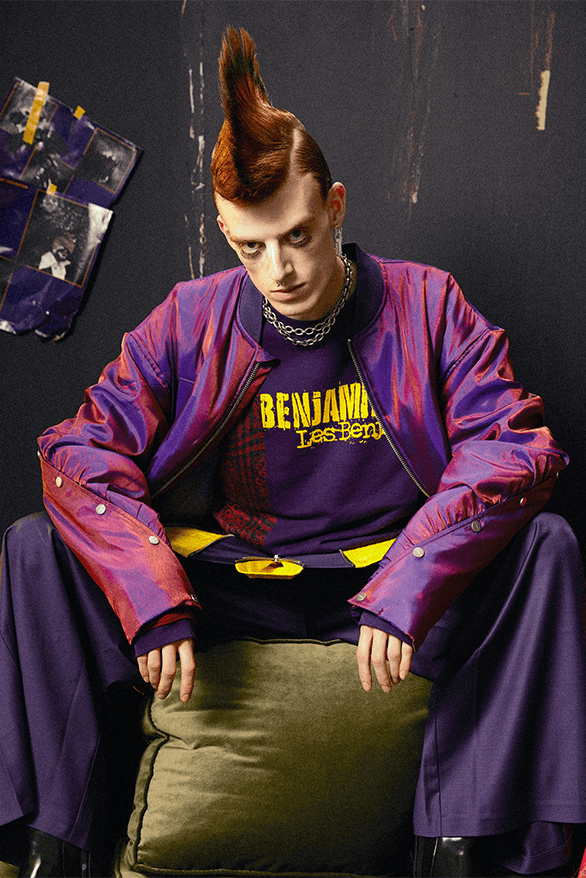 Les Benjamins Fall Winter 2024 Eastern Punk Collection menswear womenswear bunyamin aydin lamia Istanbul turkey