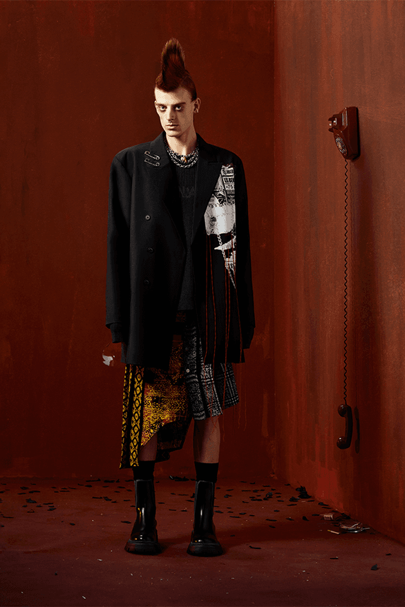 Les Benjamins Fall Winter 2024 Eastern Punk Collection menswear womenswear bunyamin aydin lamia Istanbul turkey