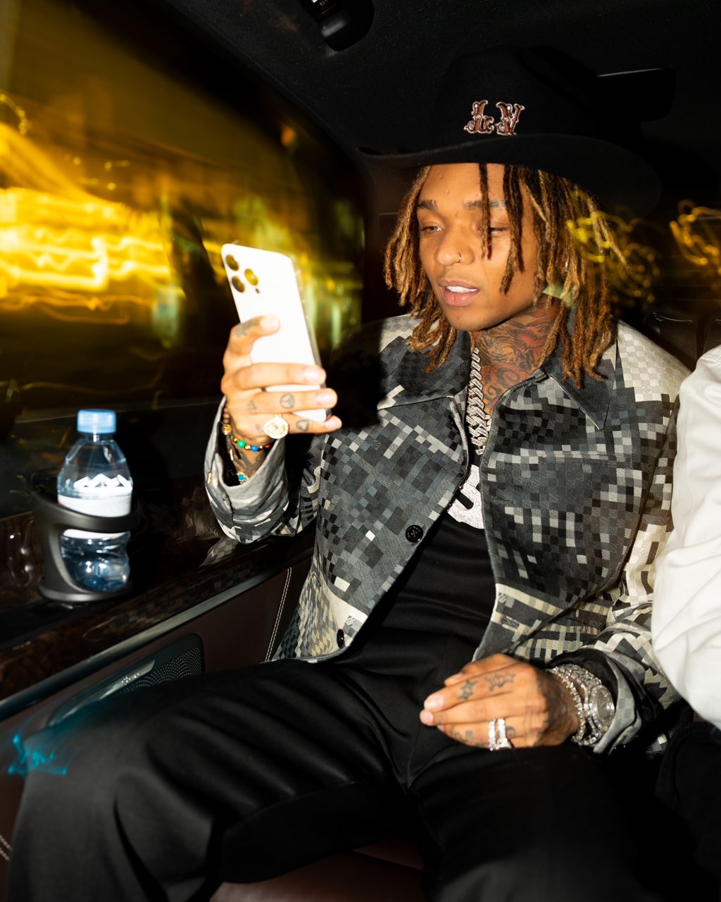 Swae Lee Soars to Paris for Louis Vuitton's Fall 2024 Show