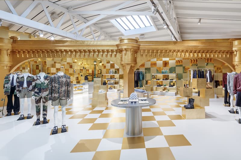 Louis Vuitton Celebrates Pharrell's First Collection With New York and Hollywood Pop-Up Locations nyc la los angeles debut collection spring summer 2024 pont neuf hong kong