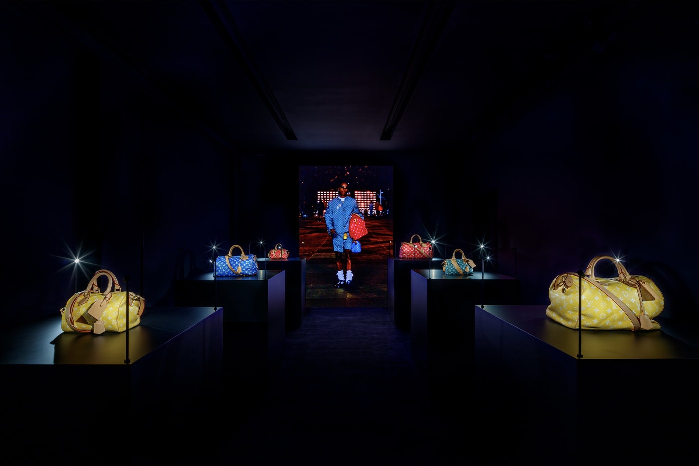 Louis Vuitton Celebrates Pharrell's First Collection With New York and Hollywood Pop-Up Locations nyc la los angeles debut collection spring summer 2024 pont neuf hong kong