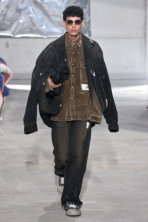 Maison Mihara Yashuhiro Fall Winter 2024 Paris Fashion Week menswear runway show