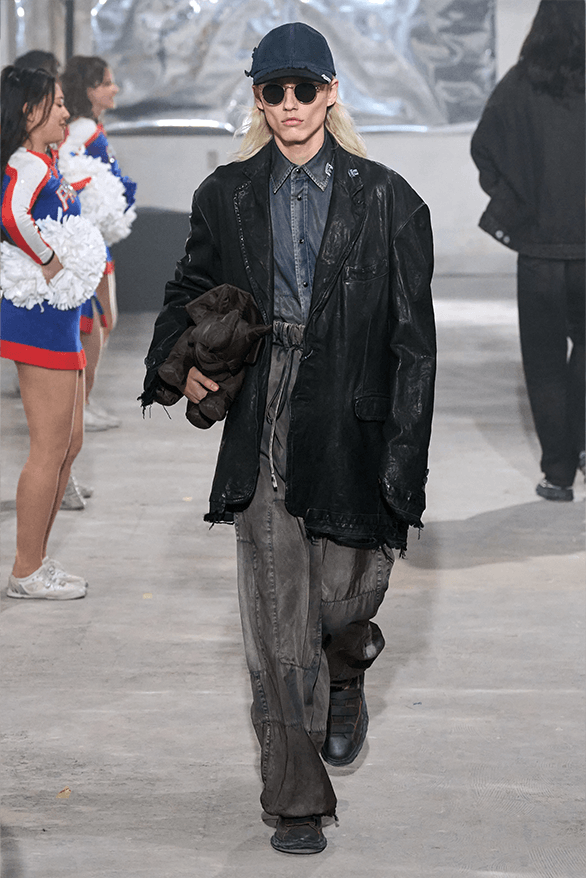 Maison Mihara Yashuhiro Fall Winter 2024 Paris Fashion Week menswear runway show