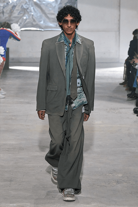 Maison Mihara Yashuhiro Fall Winter 2024 Paris Fashion Week menswear runway show