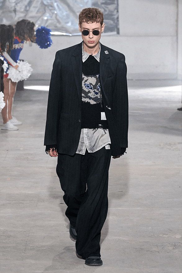 Maison Mihara Yashuhiro Fall Winter 2024 Paris Fashion Week menswear runway show