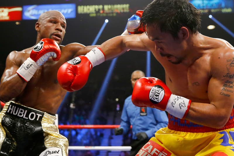 Manny Pacquiao versus Floyd Mayweather 2 rizin Announcement