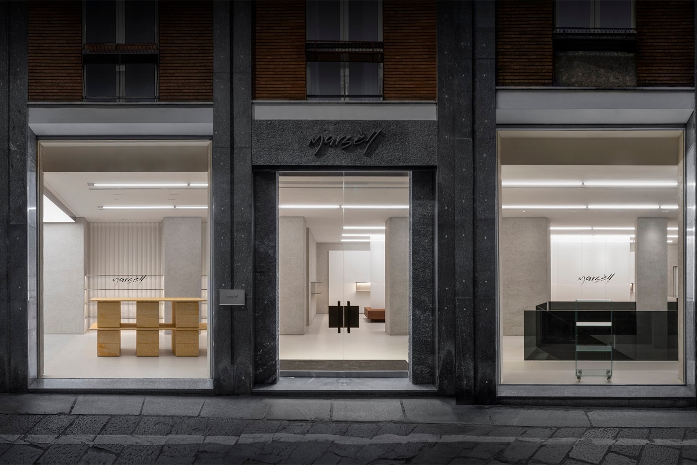 Lotto Studio Looks to Architecture Greats for Marsèll's Milan Flagship