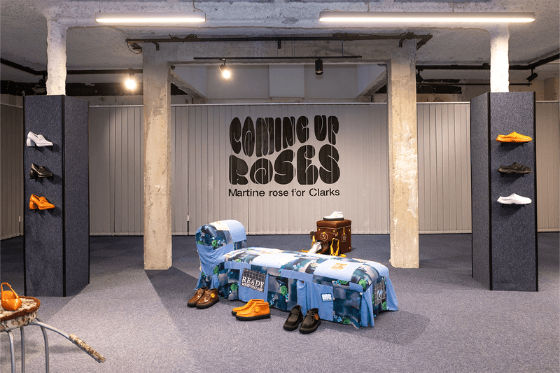 Martine Rose Clarks Fall Winter 2024 Collaboration footwear sneakers boot London uk designer Paris fashion week