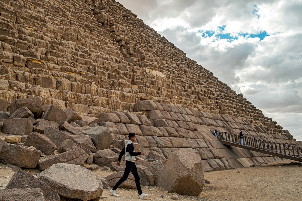 Egypt Pyramid of Menkaure Restoration Criticism