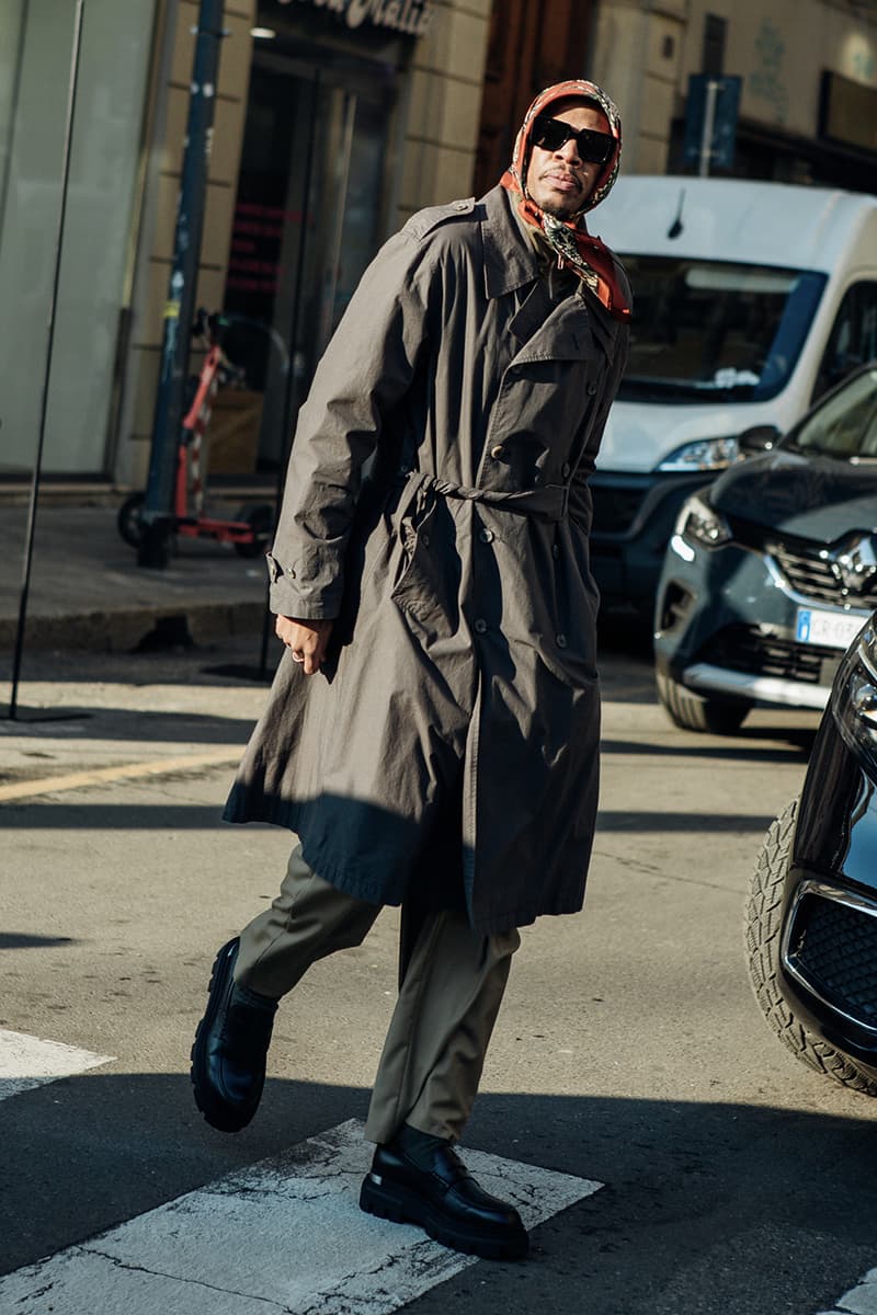 Milan Fashion Week Men's FW24 Street Style fall winter 2024 gucci prada raf simons miuccia jw anderson diesel jonathan anderson sabato jordan luca