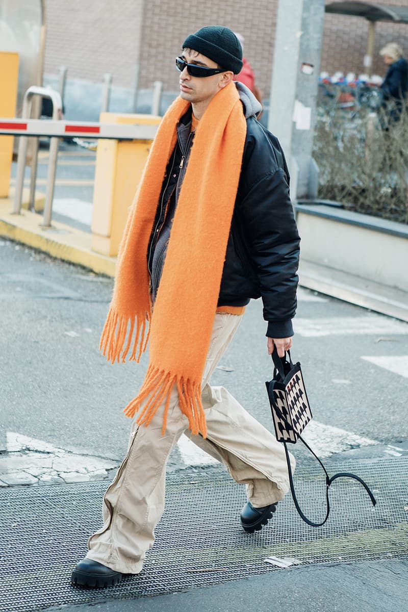 Milan Fashion Week Men's FW24 Street Style fall winter 2024 gucci prada raf simons miuccia jw anderson diesel jonathan anderson sabato jordan luca