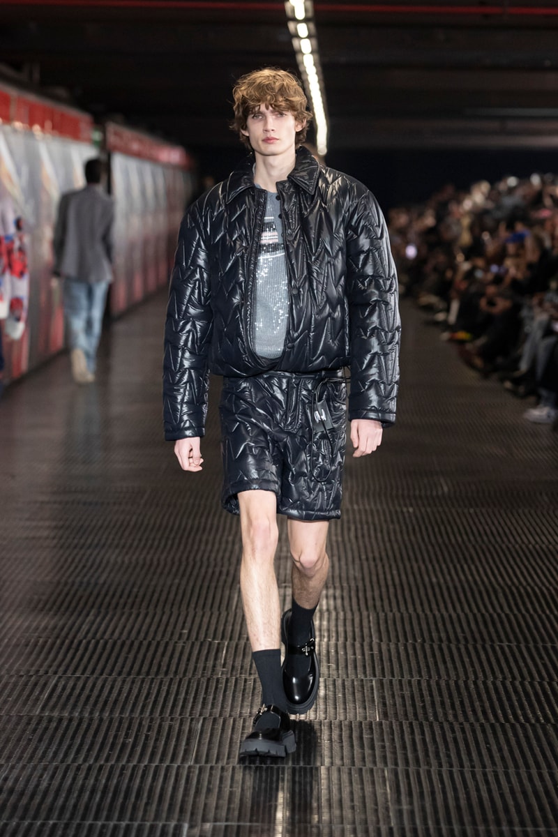 MSGM Fall/Winter 2024 Collection Milan Fashion Week Men's Menswear Runway Images