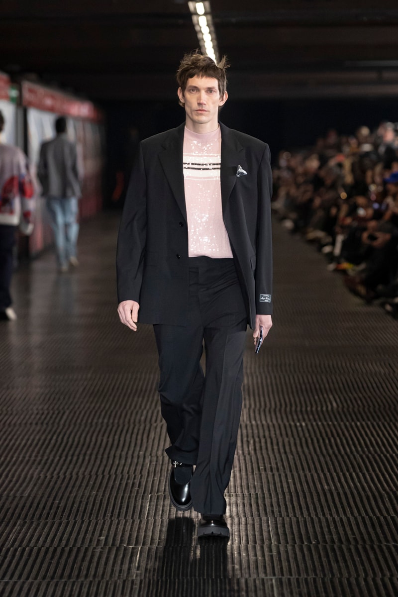 MSGM Fall/Winter 2024 Collection Milan Fashion Week Men's Menswear Runway Images